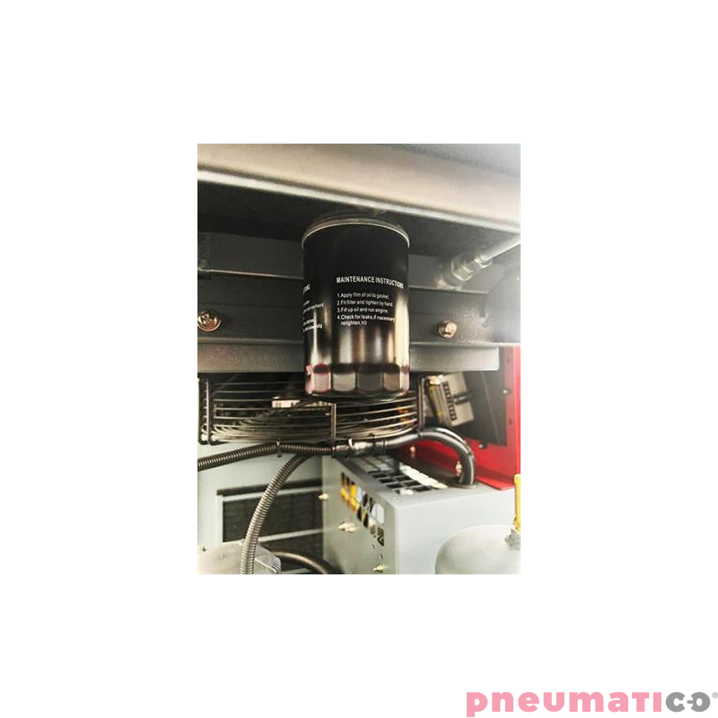 Kompresor śrubowy Kupczyk KKS 10/300 FD 7,5 KW 10 bar Falownik Osuszacz