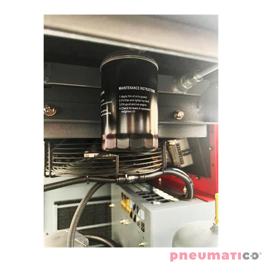 Kompresor śrubowy Kupczyk KKS 10/300 FD 7,5 KW 10 bar Falownik Osuszacz
