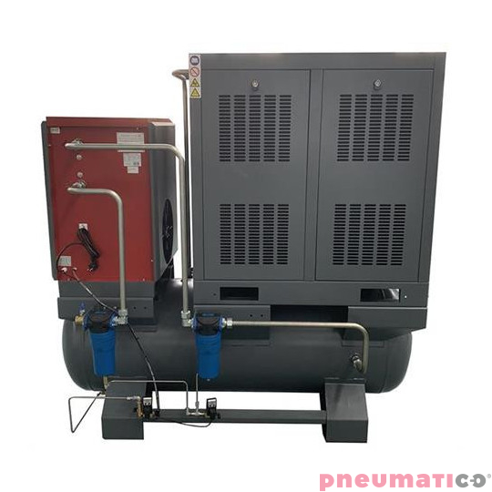 Kompresor śrubowy Kupczyk KKS 30/500 FD 10 bar 22 KW Falownik Osuszacz