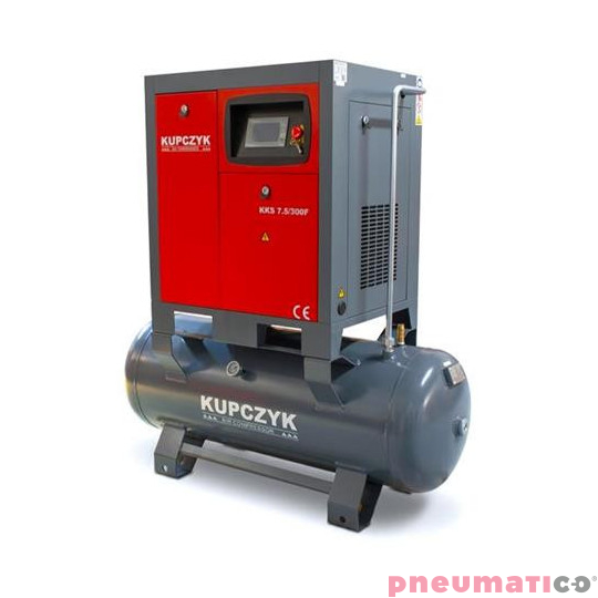 Kompresor śrubowy Kupczyk KKS 7,5/300F 5,5 kW 10 bar