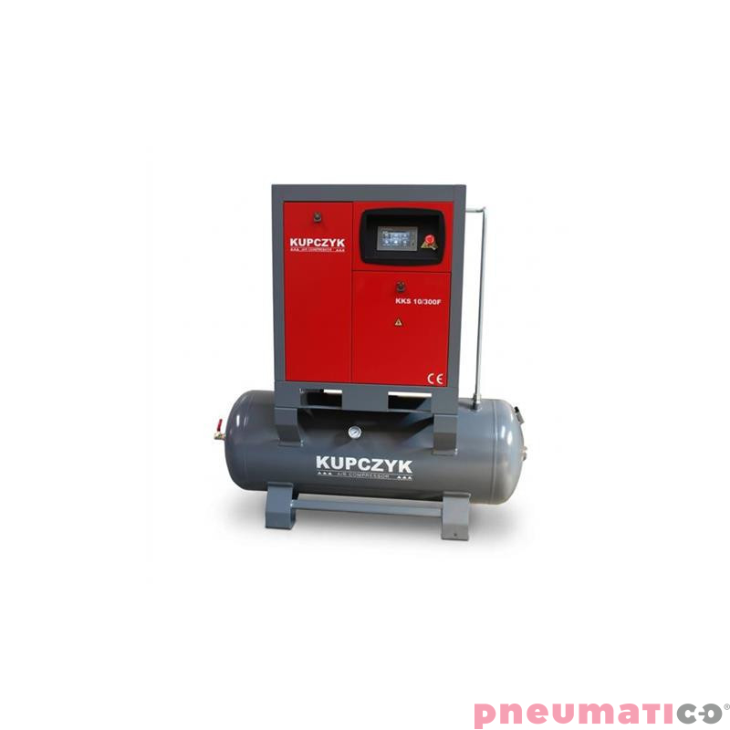 Kompresor śrubowy Kupczyk KKS 10/300F 7,5 kW 10 bar Kompresor śrubowy Kupczyk KKS 10/300F 7,5 kW 10 bar