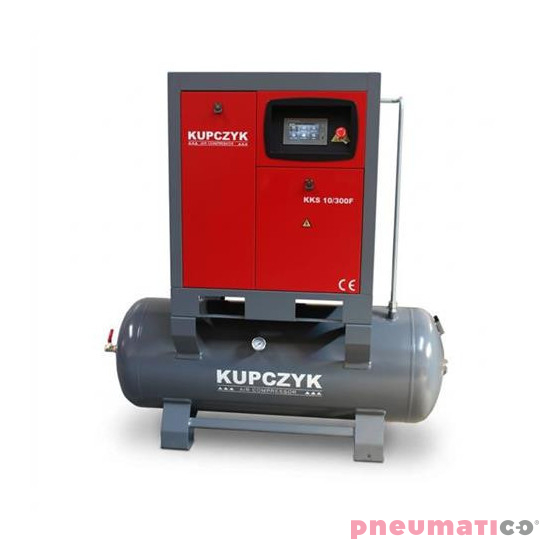 Kompresor śrubowy Kupczyk KKS 10/300F 7,5 kW 10 bar Kompresor śrubowy Kupczyk KKS 10/300F 7,5 kW 10 bar