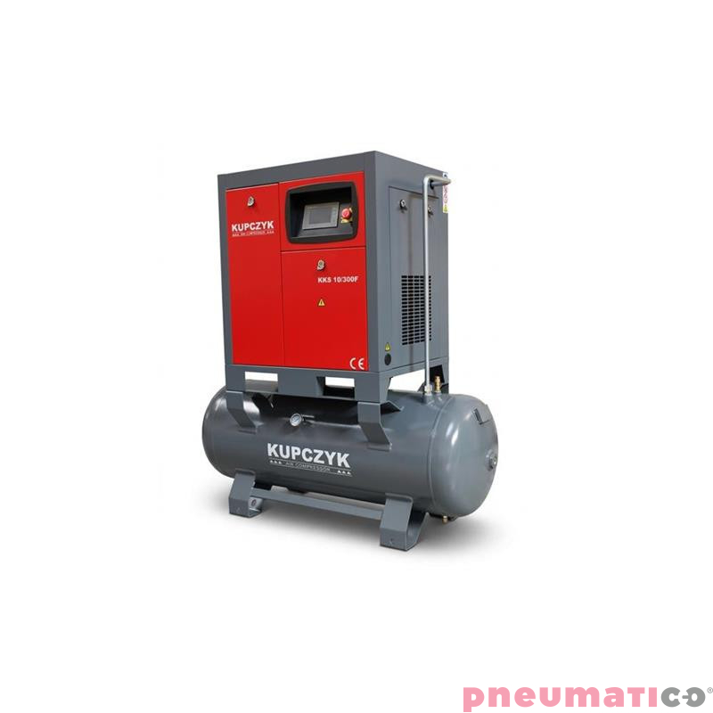 Kompresor śrubowy Kupczyk KKS 10/300F 7,5 kW 10 bar Kompresor śrubowy Kupczyk KKS 10/300F 7,5 kW 10 bar