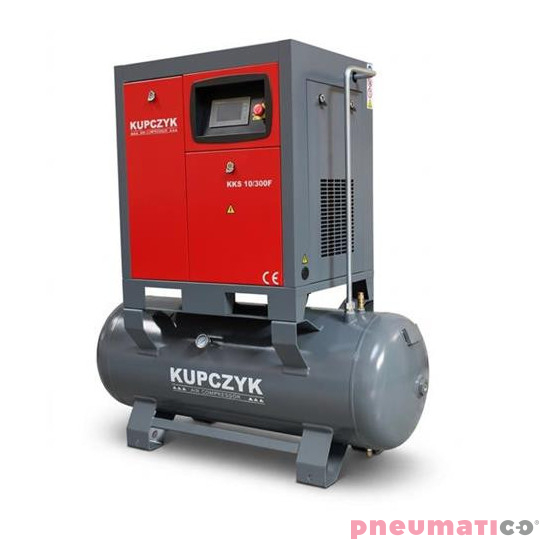Kompresor śrubowy Kupczyk KKS 10/300F 7,5 kW 10 bar Kompresor śrubowy Kupczyk KKS 10/300F 7,5 kW 10 bar