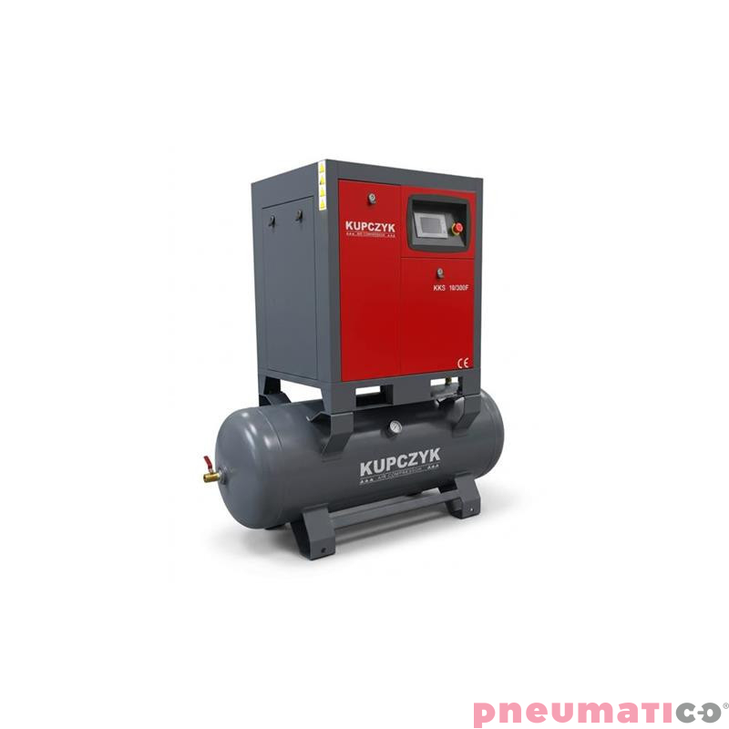 Kompresor śrubowy Kupczyk KKS 10/300F 7,5 kW 10 bar Kompresor śrubowy Kupczyk KKS 10/300F 7,5 kW 10 bar