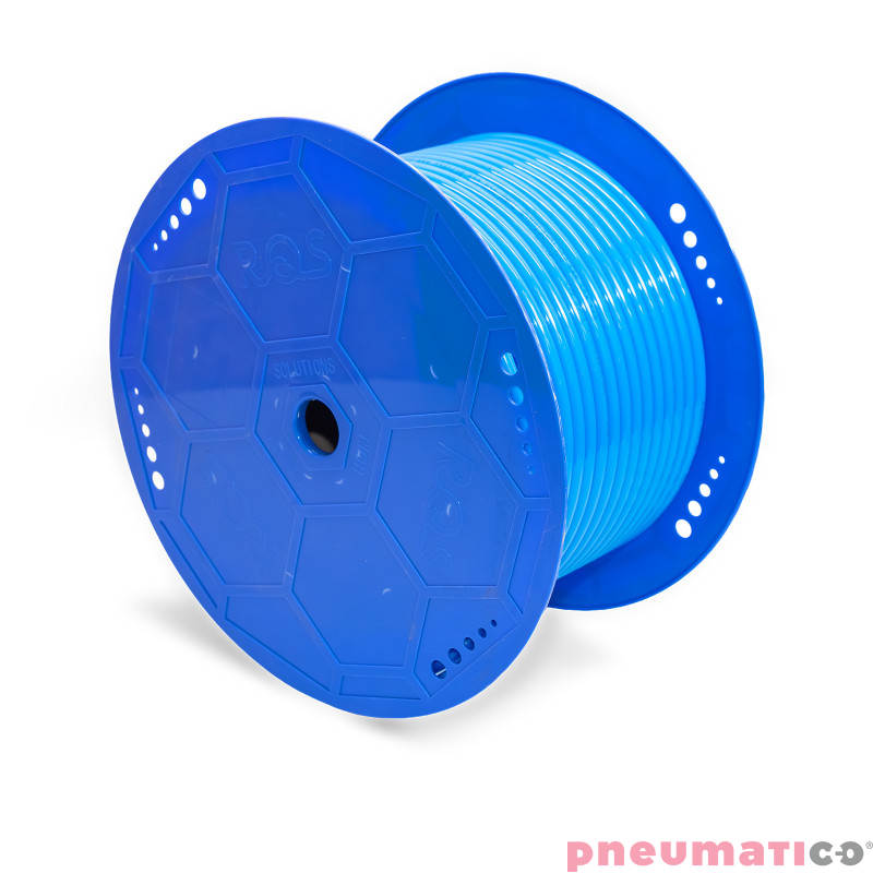 Wąż poliuretanowy prosty TEKALAN 6x4mm PU95-06040BUMB RQS niebieski