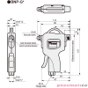 Pistolet impulsowy z regulacją dysza 2,5mm CKD BNP-G25-P4