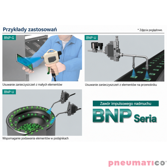 Pneumatyczny zawór impulsowego nadmuchu CKD BNP-U08-P4 Pneumatyczny zawór impulsowego nadmuchu CKD BNP-U08-P4