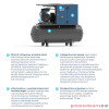 Kompresor - sprężarka śrubowa 7,5 kW 10 BAR 500L AIRPOL CompactPrime7 Kompresor - sprężarka śrubowa 7,5 kW 10 BAR 500L AIRPOL CompactPrime7