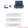 Kompresor - sprężarka śrubowa 15 kW 10 BAR 500L AIRPOL CompactPrime15 Kompresor - sprężarka śrubowa 15 kW 10 BAR 500L AIRPOL CompactPrime15