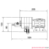 Napęd silnik pneumatyczny 397W z reduktorem ATEX MBP MN-2/65RR Napęd silnik pneumatyczny 397W z reduktorem ATEX MBP MN-2/65RR