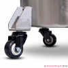 Zbiornik ciśnieniowy do natrysku nierdzewny 20L z mieszadłem Agregat malarski MP20SS-W5 Pneumatico Tank / Węże / Pistolet EXPERT HP dysza 1,1 mm