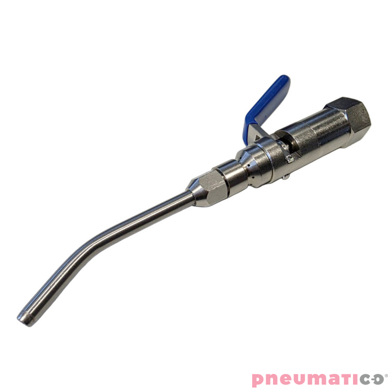 Metalowy pistolet do przedmuchiwania z osłoną powietrzną Prevost STYLAIR STL101 9 cm