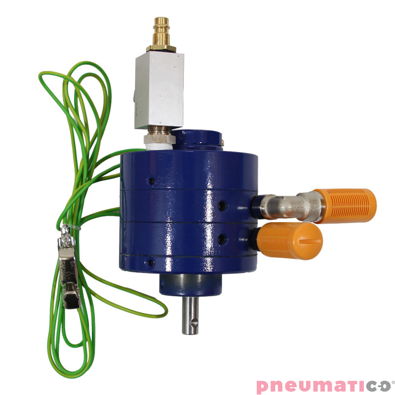 Napęd silnik pneumatyczny 397W z reduktorem ATEX MBP MN-2/65RR Napęd silnik pneumatyczny 397W z reduktorem ATEX MBP MN-2/65RR