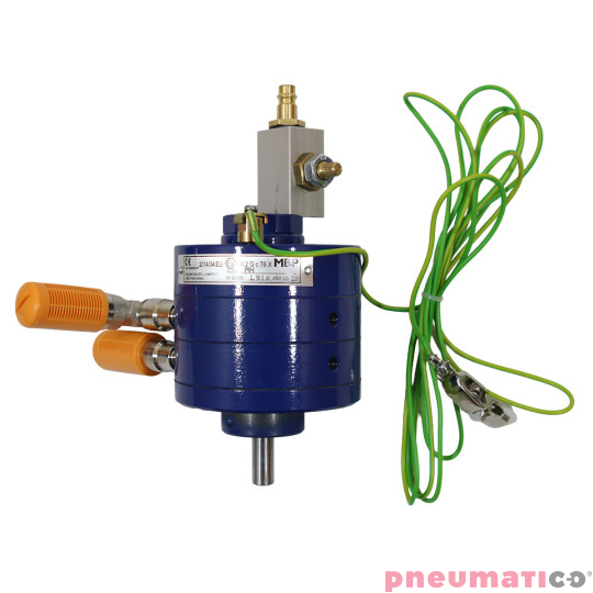 Napęd silnik pneumatyczny 397W z reduktorem ATEX MBP MN-2/65RR Napęd silnik pneumatyczny 397W z reduktorem ATEX MBP MN-2/65RR