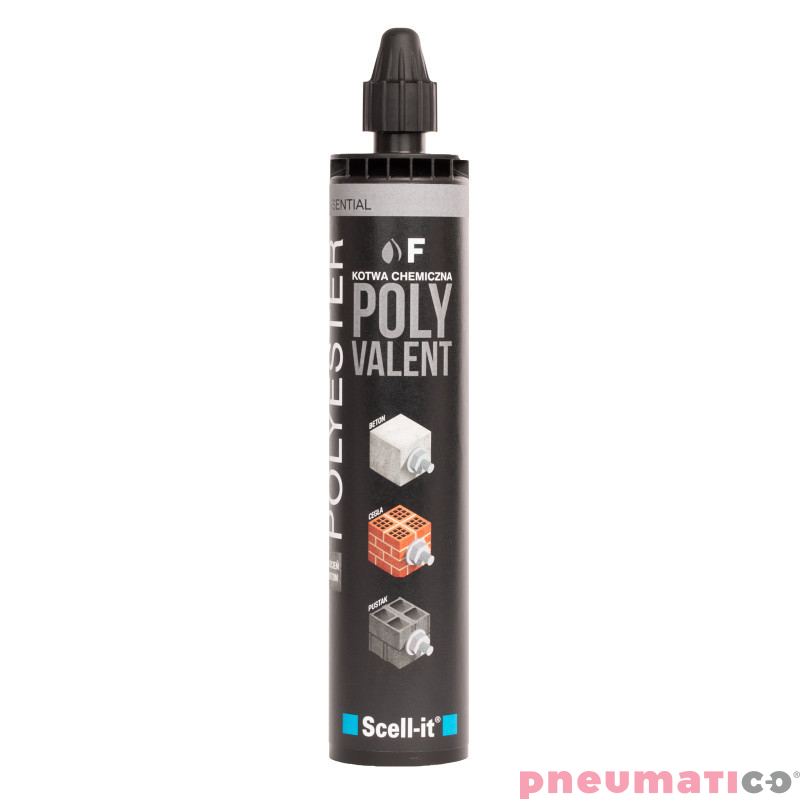 Kotwa chemiczna poliestrowa wszechstronna 300ml Scell-it POLYVALENTF300