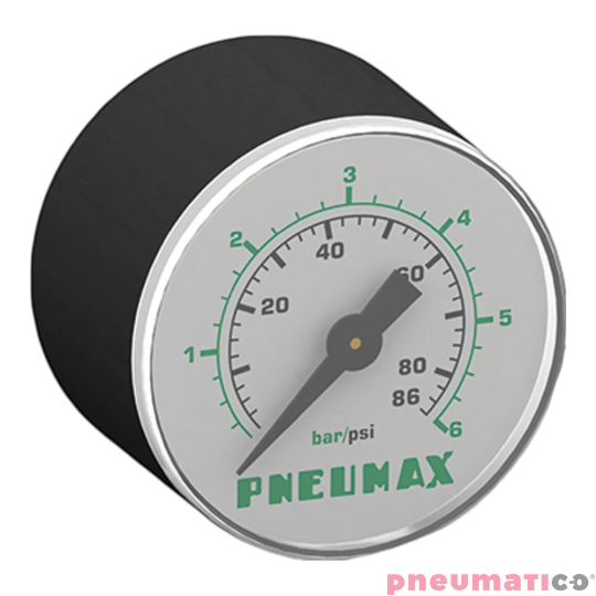 Manometr tarczowy 40 mm 0–12 bar Pneumax 17070A.C