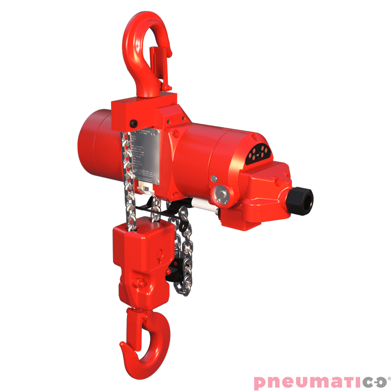 Pneumatyczny wciągnik łańcuchowy 500 kg Red Rooster Lifting TCR-500/2-CONF