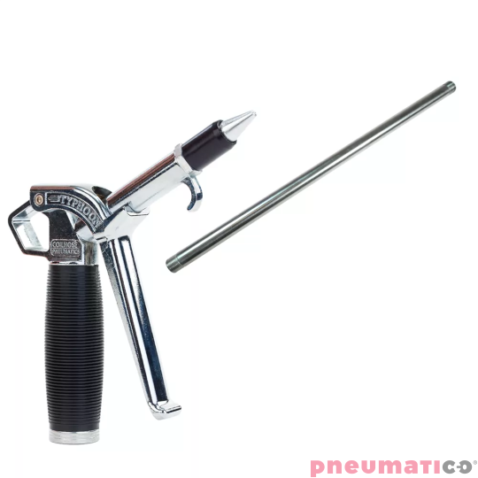 Pistolet pneumatyczny metalowy Typhoon z dyszą 300 mm OSHA RQS BTH-10/CO-300