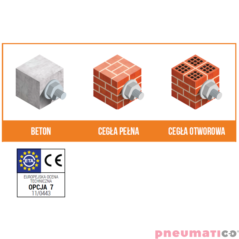 Kotwa chemiczna poliestrowa wszechstronna 410ml Scell-it POLYVALENTF410