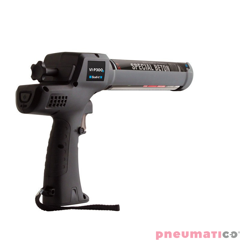 Pistolet akumulatorowy do kotw/żywic 280-310 ml z 2 akumulatorami Scell-it VI-P300B-2