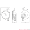 Balanser Pneumatico metal 2,5-5kg 1800mm PSW255