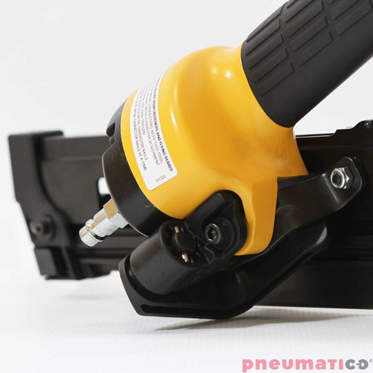 Gwoździarka pneumatyczna F33PT-E Stanley - Bostitch + Gwoździe łączone papierem PNEUMATICO 34° 2.8/65 BK RI 1op.- 4.000szt. P342865BKRI-4