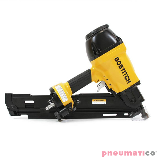 Gwoździarka pneumatyczna F33PT-E Stanley - Bostitch + Gwoździe łączone papierem PNEUMATICO 34° 2.8/65 BK RI 1op.- 4.000szt. P342865BKRI-4