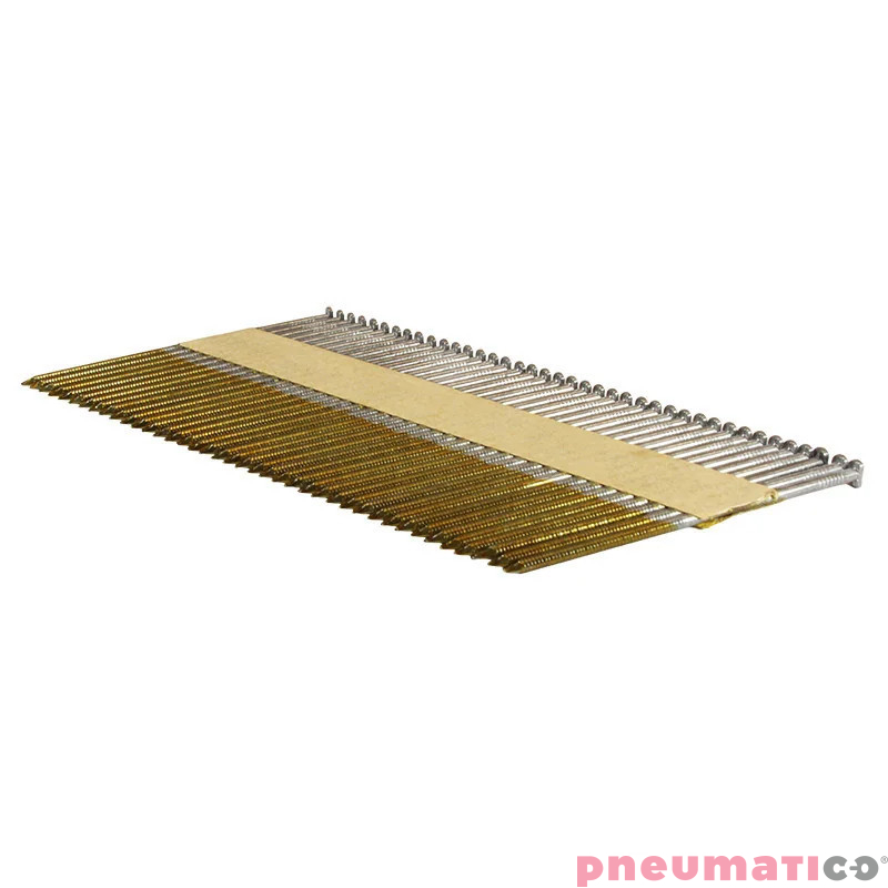 Gwoździarka pneumatyczna F33PT-E Stanley - Bostitch + Gwoździe łączone papierem PNEUMATICO 34° 2.8/65 BK RI 1op.- 4.000szt. P342865BKRI-4