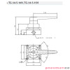 Zawór ręczny dźwigniowy TEKMA 4/3 G3/8" centralnie zasilany TG-34-S-10H Zawór ręczny dźwigniowy TEKMA 4/3 G3/8" centralnie zasilany TG-34-S-10H