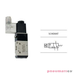 Zawór elektropneumatyczny 3/2 sterowany jednostronnie TEKMA TG-2341-15-AC220V NC 1/2" 220VAC