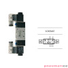 Zawór elektropneumatyczny 5/2 sterowany dwustronnie 1/8" Zawór elektropneumatyczny 5/2 sterowany dwustronnie 1/8"