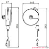 Balanser linkowy LIGHT.4 TECNA 2-4 kg 2500mm Balanser linkowy LIGHT.4 TECNA 2-4 kg 2500mm