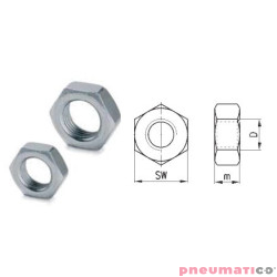 NAKRĘTKA BLOKUJĄCA TŁOCZYSKA M TEKMA ISO6432
