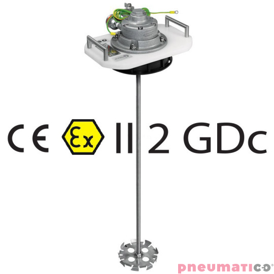 Mieszadło pneumatyczne ATEX na pojemniki typu Mauser MP-1300Ex MAUSER Mieszadło pneumatyczne ATEX na pojemniki typu Mauser MP-1300Ex MAUSER