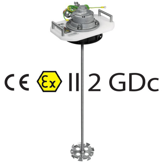 Mieszadło pneumatyczne ATEX na pojemniki typu Mauser MP-560Ex MAUSER Mieszadło pneumatyczne ATEX na pojemniki typu Mauser MP-560Ex MAUSER