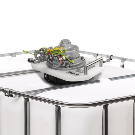 Mieszadło pneumatyczne ATEX na pojemniki typu Mauser MP-560Ex MAUSER Mieszadło pneumatyczne ATEX na pojemniki typu Mauser MP-560Ex MAUSER