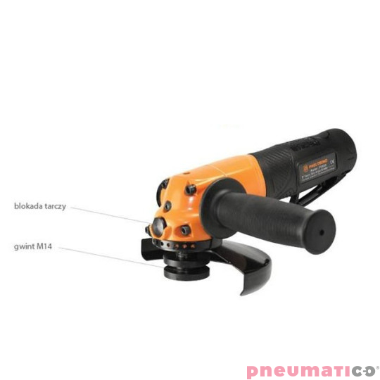Szlifierka kątowa PNEUTREND PT75030 125mm 11.000 obr/min Szlifierka kątowa PNEUTREND PT75030 125mm 11.000 obr/min
