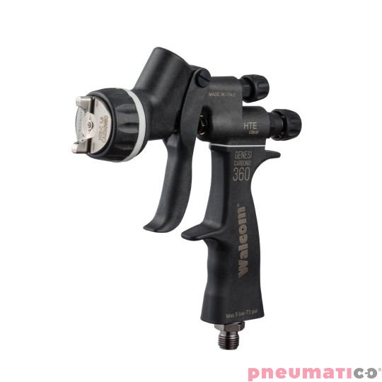 Pistolet lakierniczy WALCOM Genesi Carbonio HTE z górnym zbiornikiem Pistolet lakierniczy WALCOM Genesi Carbonio HTE z górnym zbiornikiem