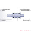 Złącze obrotowe – przedłużka 1/4”  rqs Złącze obrotowe – przedłużka 1/4”  rqs