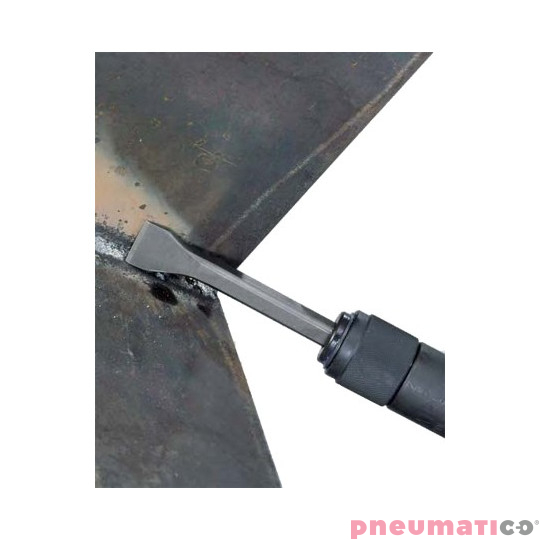 Młotek dłuto pneumatyczne Nitto KOHKI ACH-16 w użyciu Młotek dłuto pneumatyczne Nitto KOHKI ACH-16 w użyciu