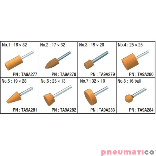 kamienie szlifierskie Nitto Kohki L-25B  kamienie szlifierskie Nitto Kohki L-25B