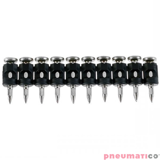 Gwoździe utwardzone do betonu i stali C6-40 1op.-1500szt + 3xGAZ PULSA 800  Gwoździe utwardzone do betonu i stali C6-40 1op.-1500szt + 3xGAZ PULSA 800