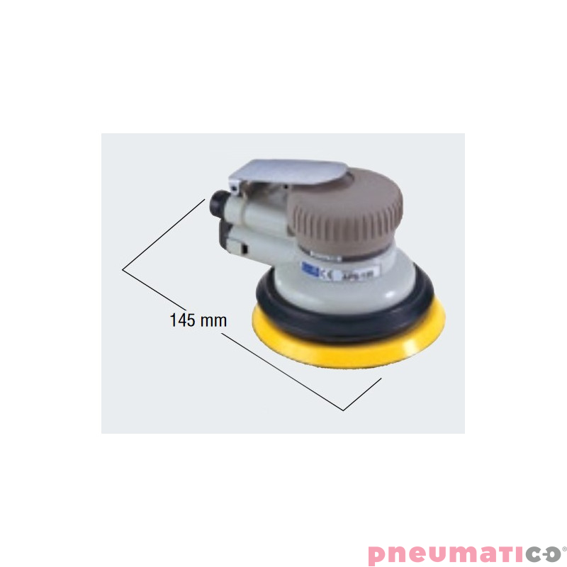 wymiary szlifierki Nitto Kohki APS-125 wymiary szlifierki Nitto Kohki APS-125