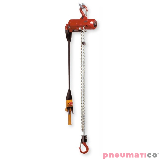 Mini pneumatyczny wciągnik łańcuchowy RedRooster TCR-250DPE 