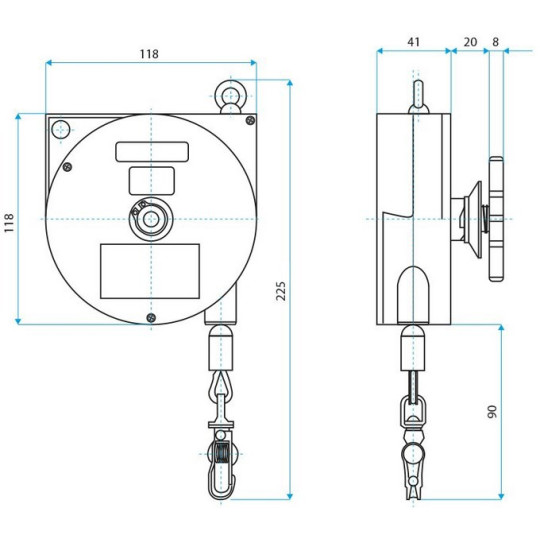 wymiary RW-3 TIGON wymiary RW-3 TIGON