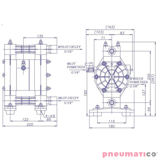 YAMADA NDP15FPT 1/2" schemat