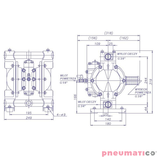 YAMADA NDP20BAS 3/4" schemat YAMADA NDP20BAS 3/4" schemat