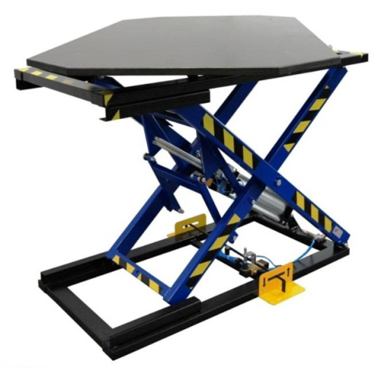 Stół tapicerski ST-3/OB obrotowy z pozycjonerem / blat stalowy TS-3/OB/ST  Stół tapicerski ST-3/OB obrotowy z pozycjonerem / blat stalowy TS-3/OB/ST