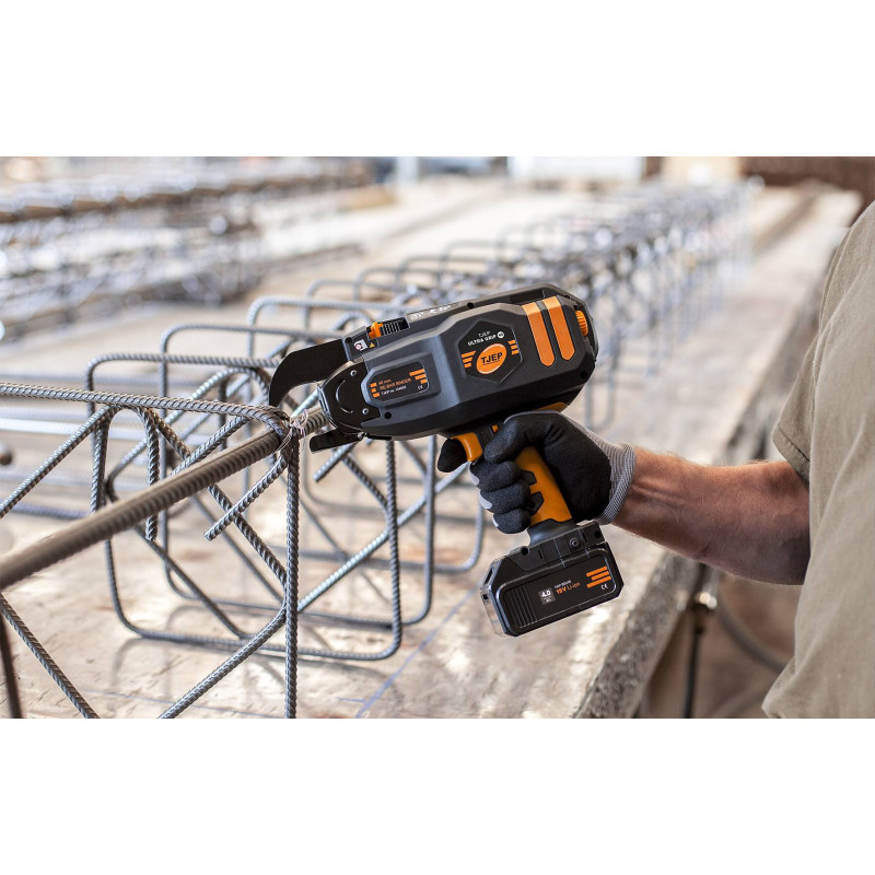 Wiązarka akumulatorowa do zbrojeń TJEP Ultra Grip 3G 25mm  Wiązarka akumulatorowa do zbrojeń TJEP Ultra Grip 3G 25mm